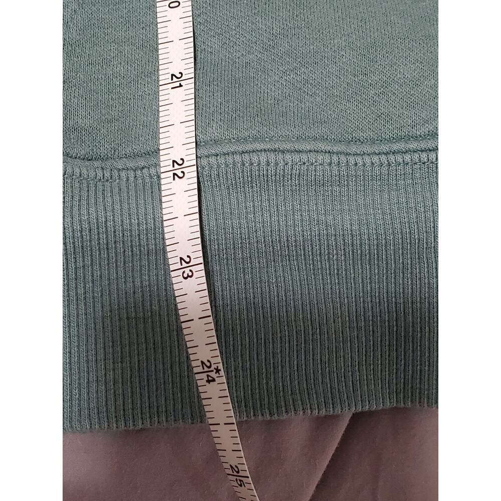 The North Face Pullover Hoodie Women S Green Logo Outdoor Casual Sweatshirt - Picture 6 of 11